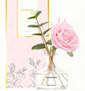 Reed Diffuser Set 7.10 oz Rose Scented Room Air Freshener for 120 Days