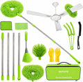 Ceiling Fan Cleaner Duster Kit 72 Inch Ceiling Fan Duster Extension Pole