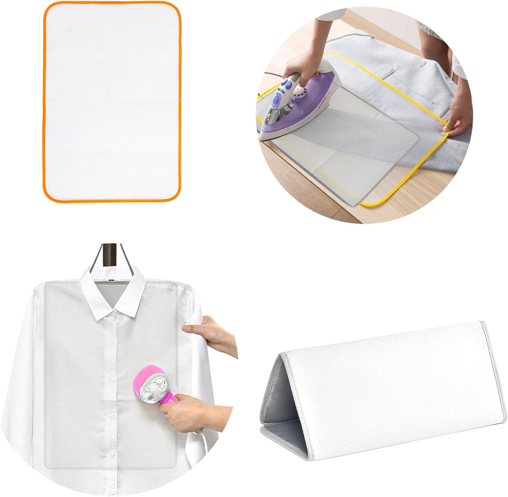 Mini Ironing Mat with Mesh Pad, Foldable & Portable