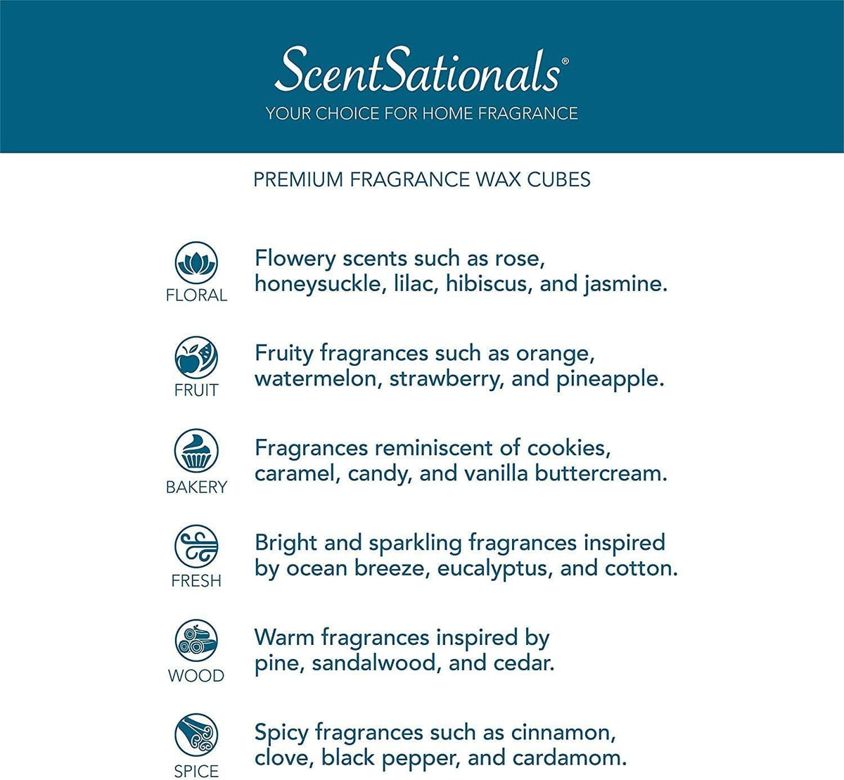 Scentsationals Pumpkin Spice Scented Wax Melts 10oz (24 Cubes)