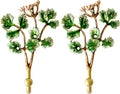 Vintage Tree Leaf-Shaped Decorative Wall Hooks Rack Hangers for Hanging Clothes Coats Towels Keys Hats, 2 Pack Antique Metal Mounted Wall Hook