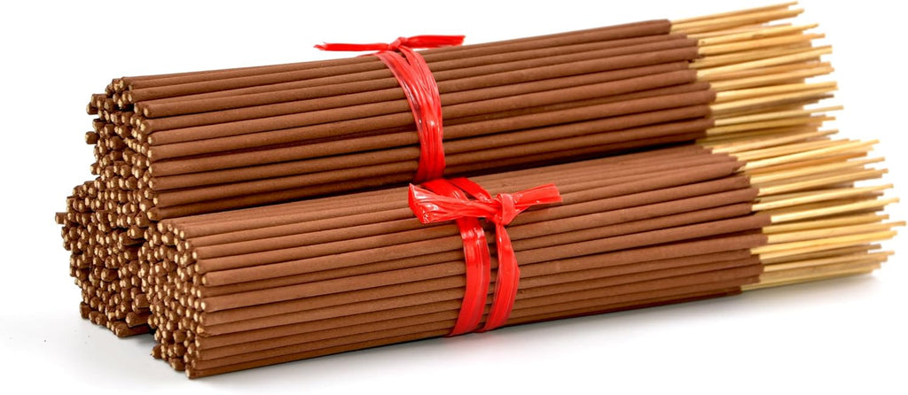 1000 Unscented Incense Sticks 7" Short Bulk - 100% Natural Joss and Bamboo Punk Small Blanks - Great for DIY Aromatherapy Incense Making.
