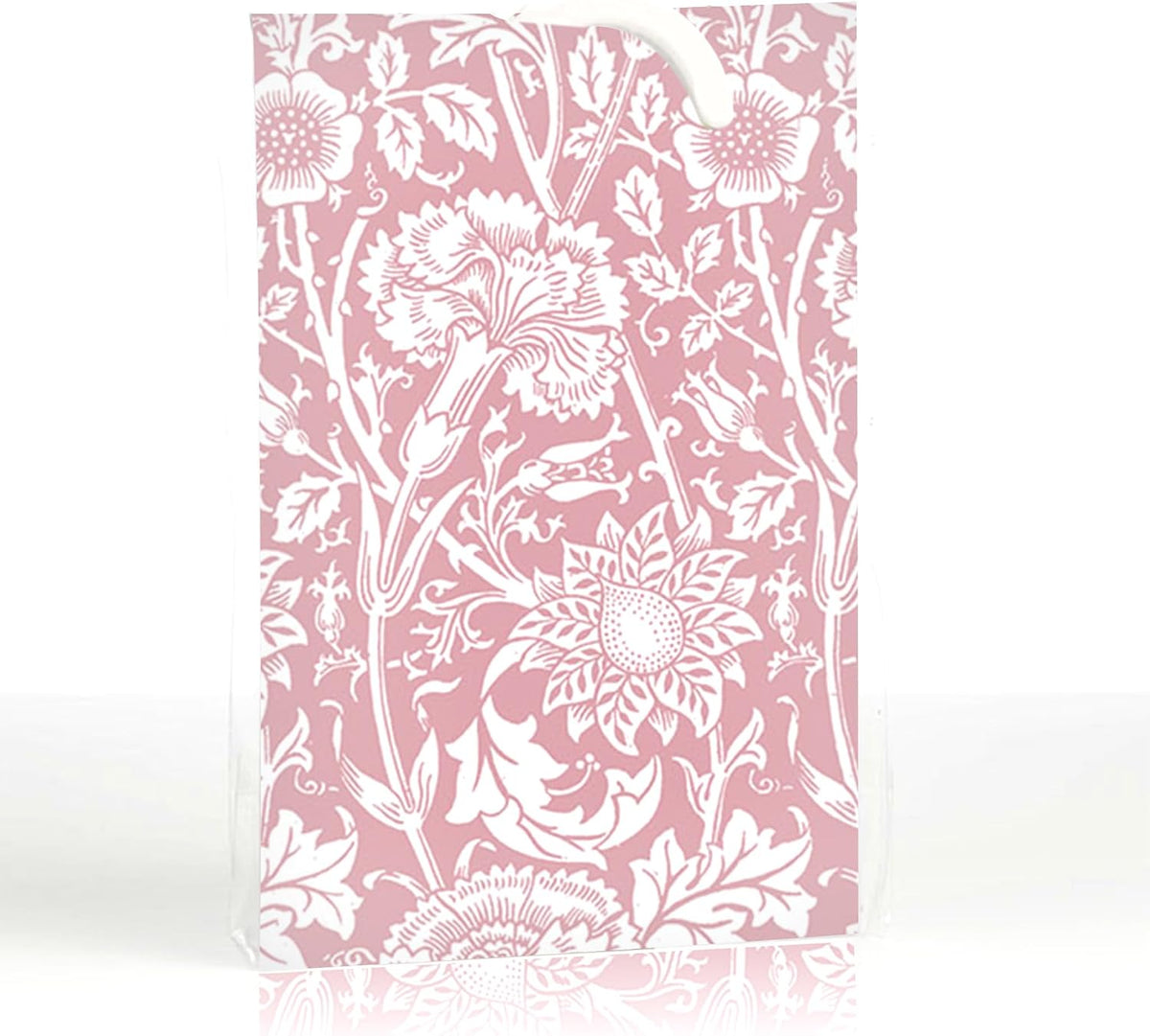 The Master Herbalist Scented Wardrobe Freshener Sachets in a William Morris Design. Available in Lavender, Sandalwood, Rose, Lily and Lilac (Helebore Pink, Pack of 2)
