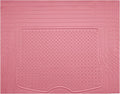 PIC AUTO Heavy Duty Cargo Liner, Trimmable All-Weather Rubber Trunk Mat for Cars, SUVs, Vans & Trucks, Anti-Slip Backing, Durable Protection, Large, Pink
