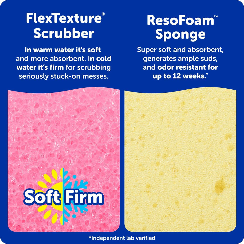 Scrub Daddy Scrub Mommy Holiday Christmas Tree Gift Box Set, Non-Scratch Christmas Cleaning Sponges for Kitchen, Dishes & Home, Dual-Sided Dish Sponges for Scrubbing, 10 Count (2 Pack of 5)