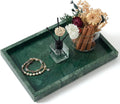 Green Marble Tray,Pure Natural Vanity Tray