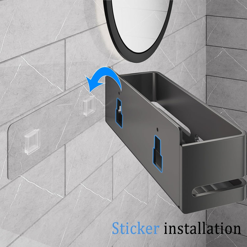 Shower Caddy 2-Pack Shower Shelf, Heavy-Duty Bathroom Storage Shelf
