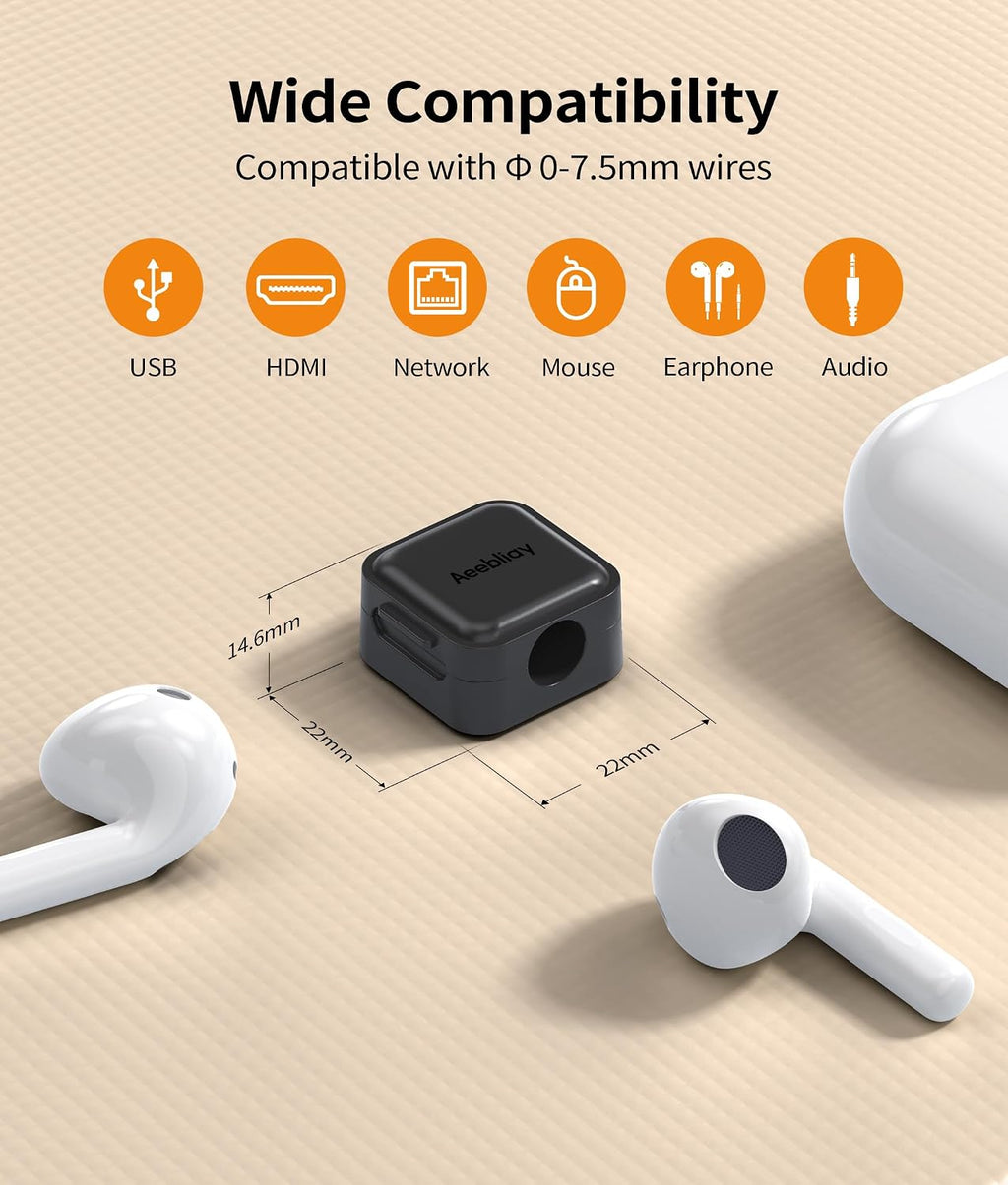 9 Pack Magnetic Cable Clips Cord Organizer,Desk Cable Management Accessories,Cord Clips,Adhesive USB Wire Holder Keeper Organizer for Home Office Desk Phone Car Wall Desktop Nightstand cable organizer