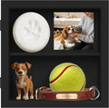 An&He 10x10 Shadow Box Frame Engineered Wood | with a 2.7" Usable Display Depth | Includes Acid-Free Backing Board, UV Resistant Acrylic, and Hanging Hardware-Black