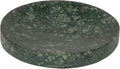 Creative Co-Op Marble Round Soapdish, Green