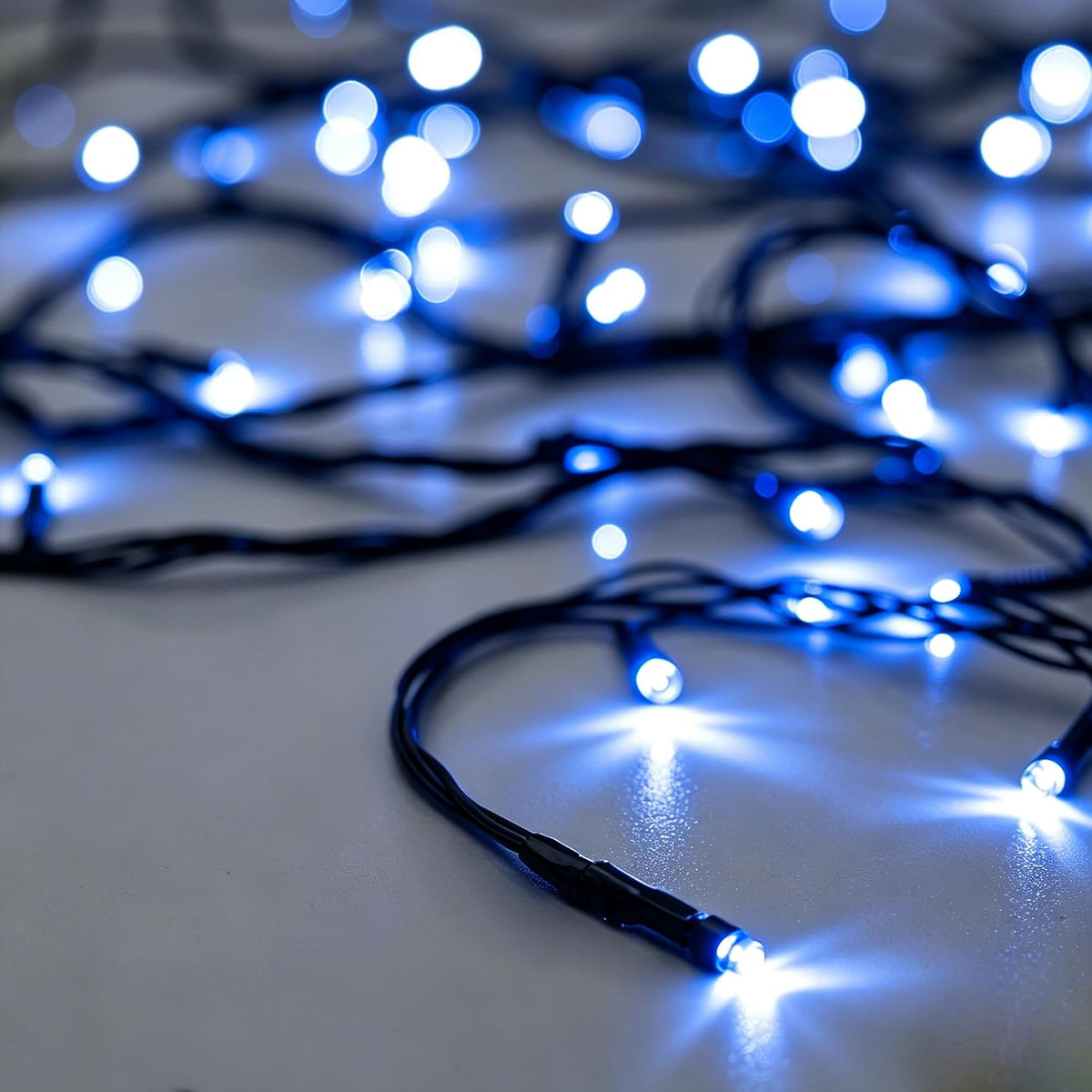 2 Pack Battery Operated String Lights - 9.8ft 30 LEDs Blue