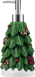 Emibele Christmas Tree Lotion Dispenser, Resin Hand Soap Dispenser Bottle