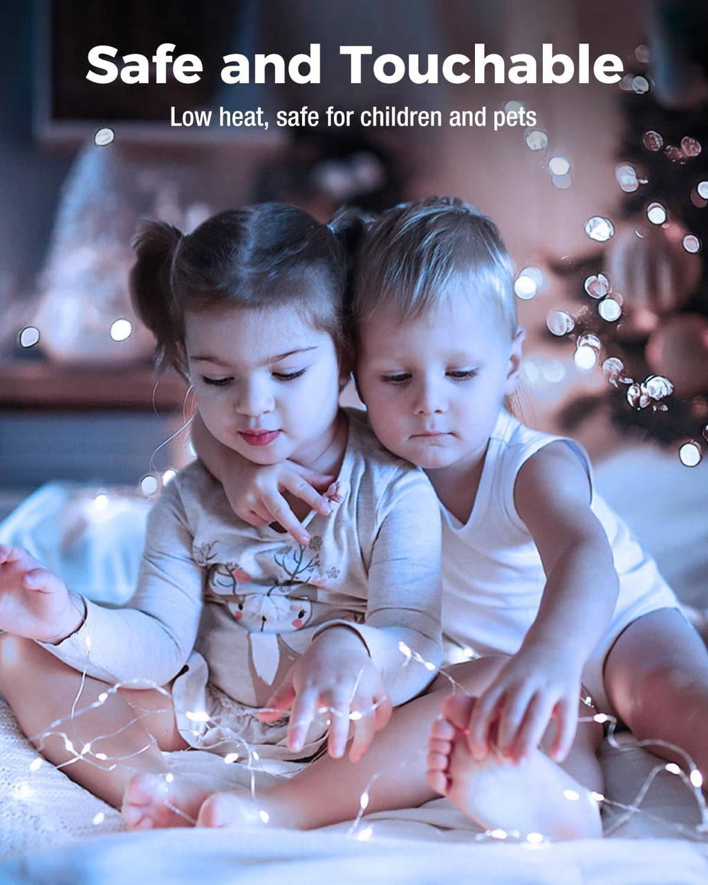 btfarm 6 Pack Fairy Lights Battery Operated, 7FT 20 LED Mini String Lights Waterproof Silver Wire for Mason Jars Centerpiece Table Crafts Bedroom Christmas Decoration, Cool-Warm White
