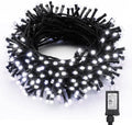 Brizled White Christmas Lights Outdoor, 78.74ft 240 LED Mini String Lights
