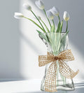 Transparent Irregular Shaped Modern Minimalist Glass Vase - Fashionable Multi-Use Home Decor for Flowers, Centerpiece, Kitchen, Office, Wedding & Holiday
