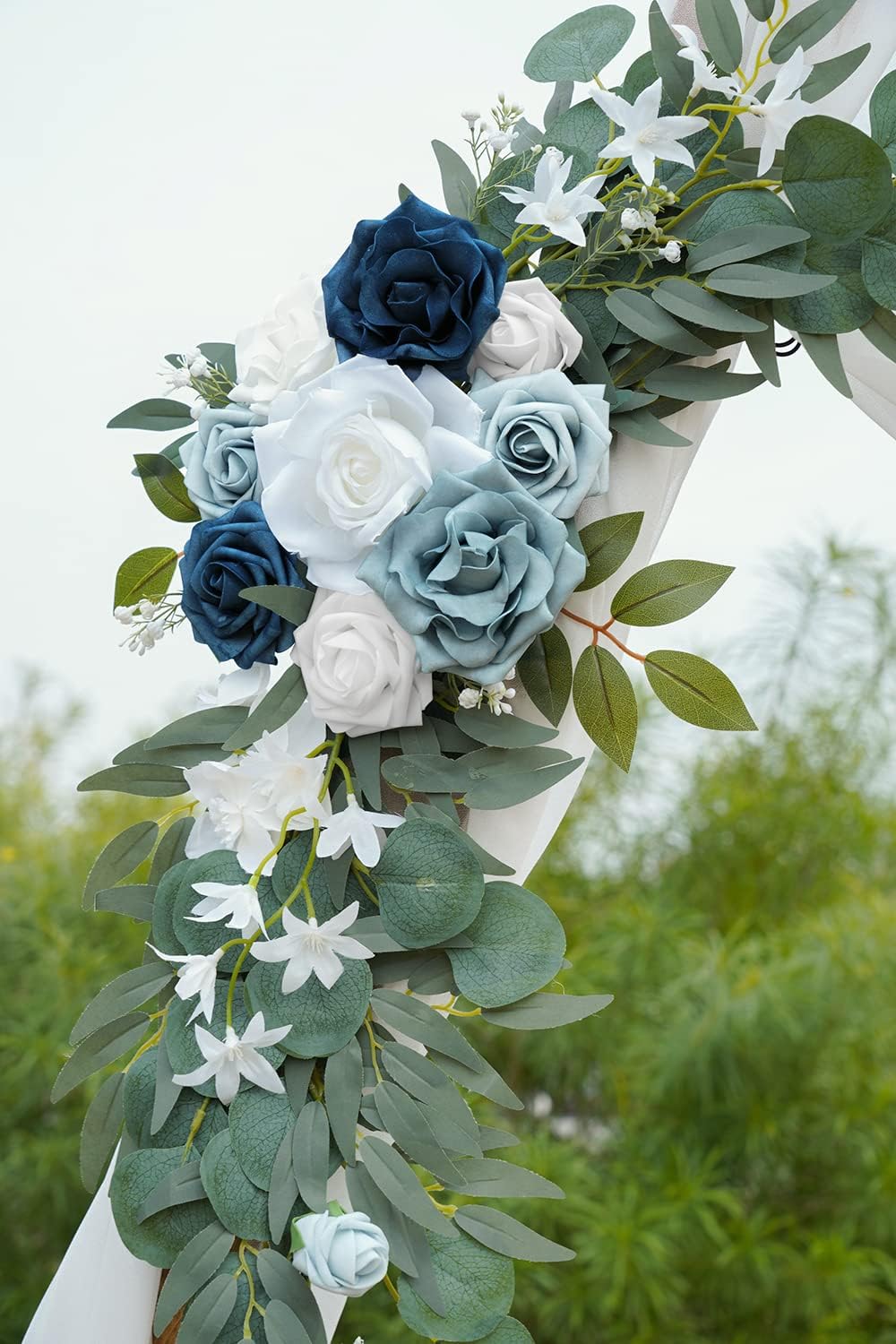 ponatia Artificial Wedding Arch Flowers Set of 2