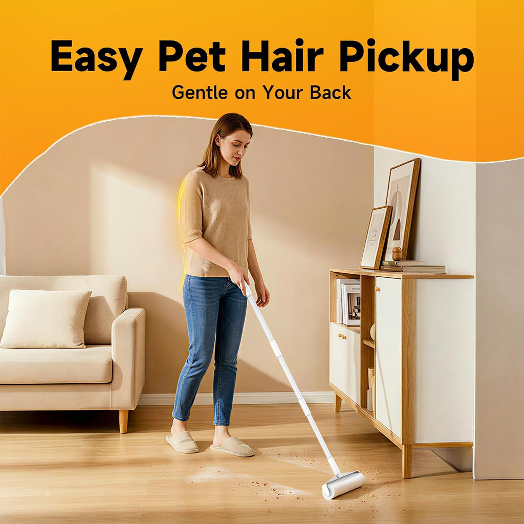 9.45” 400 Sheets Large Lint Roller for Pet Hair