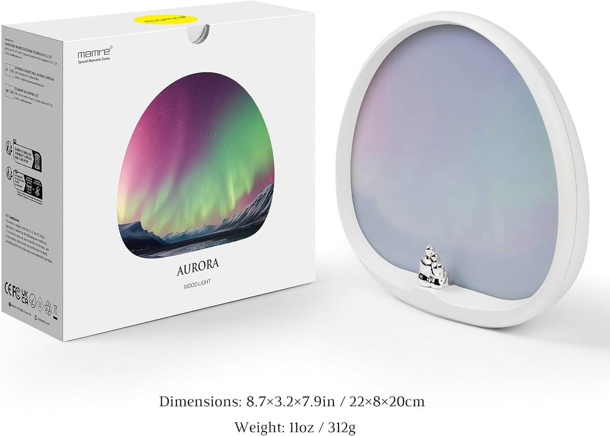 Northern Lights Night Light Valentine Christmas Birthday Gift for Him/Her