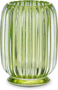VanEnjoy Clear Green Toothbrush Cup Glass Toothbrush Holder for Bathroom, Unique Toothbrush Holder