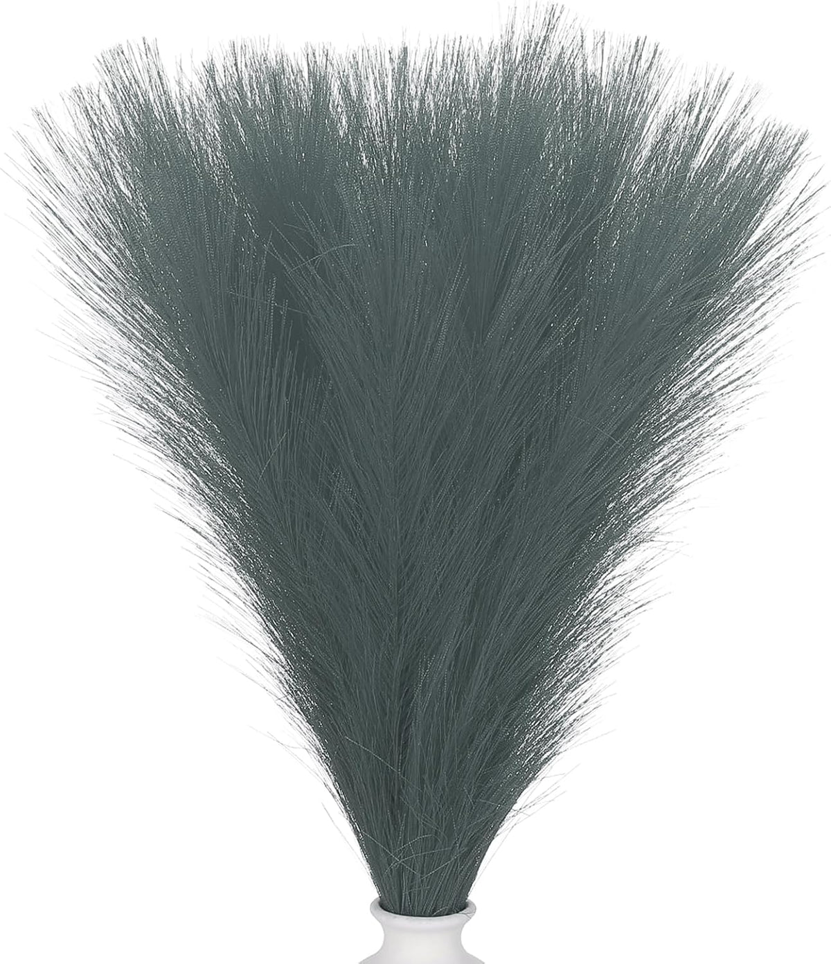 PATIKIL 21.7in Pampas Grass Decor, 30pcs Artificial Pampas Grass Bulk Fluffy Faux Pampas Grass Small Dried, Gray