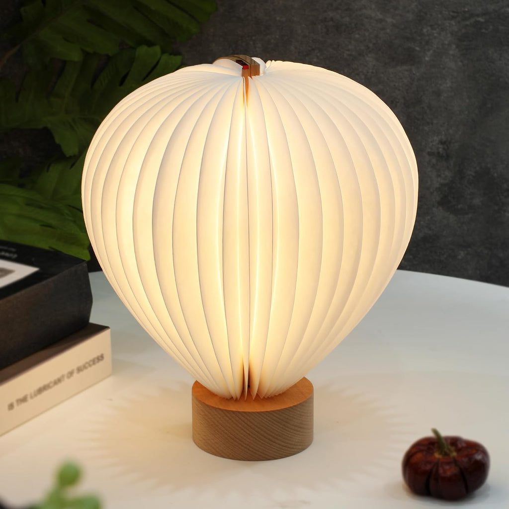 Hot Air Balloon Warm Night Light,Dimmable Touch Lamp for Bedroom,Portable Table Bedside Lamp,hot air balloon lantern decor,1200 mAh battery,Portable Camping Lamp for Outdoor,Bedroom,Party Decor
