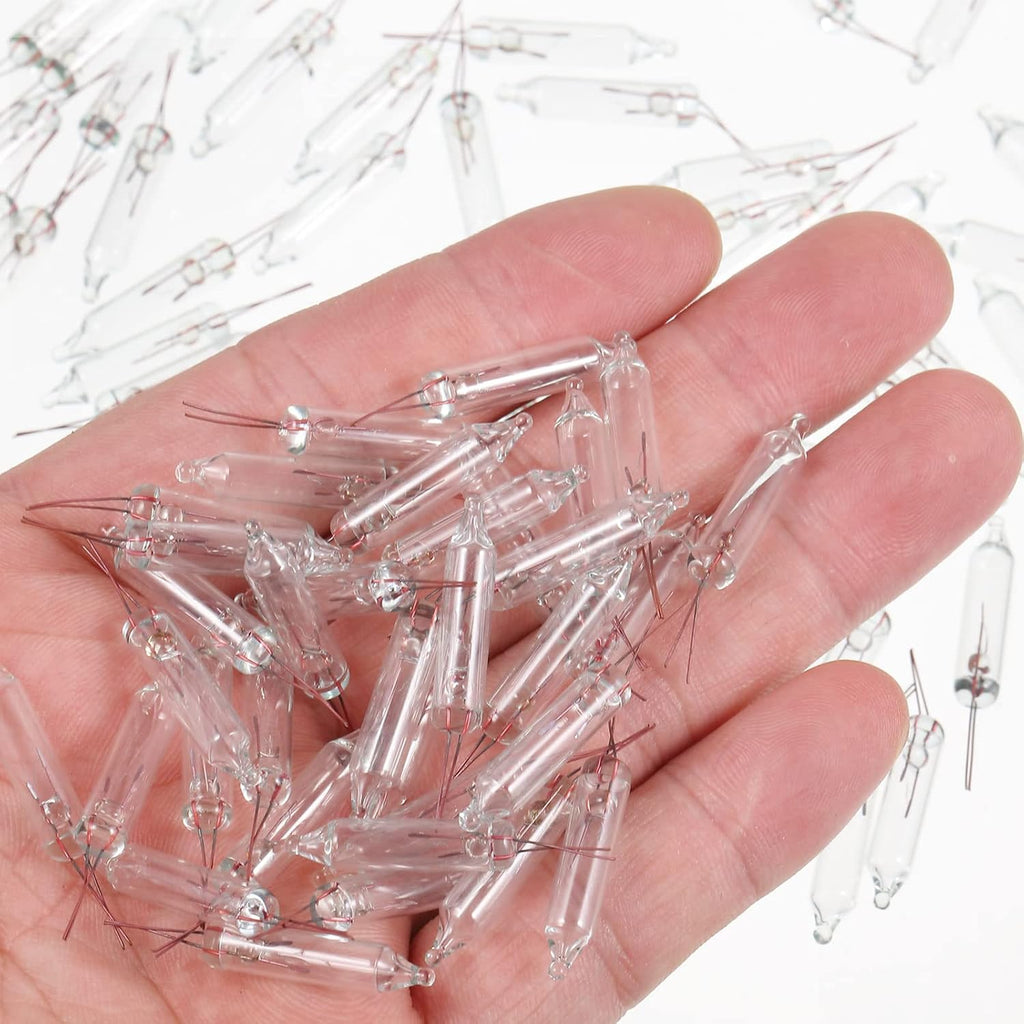 Remagr 140 Pcs 3.5v Christmas Mini Light Bulbs Holiday Decor, Warm White