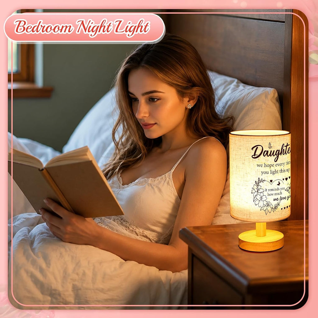 Linkax Christmas Birthday Gifts for Daughter from Mom Dad Night Light Lamp