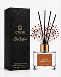 Reed Diffuser Set, Ebony Agarwood, 3.38 fl oz with 6 Sticks