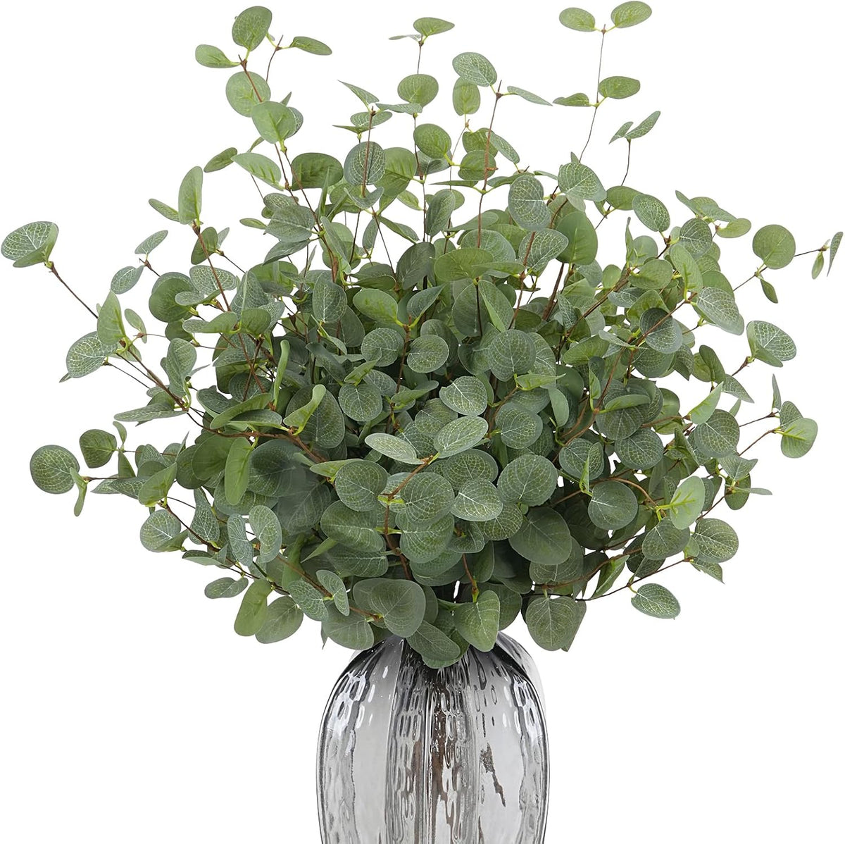 GTIDEA 12 Pcs Artificial Eucalyptus Stems, Faux Branches for Vase (26.7")