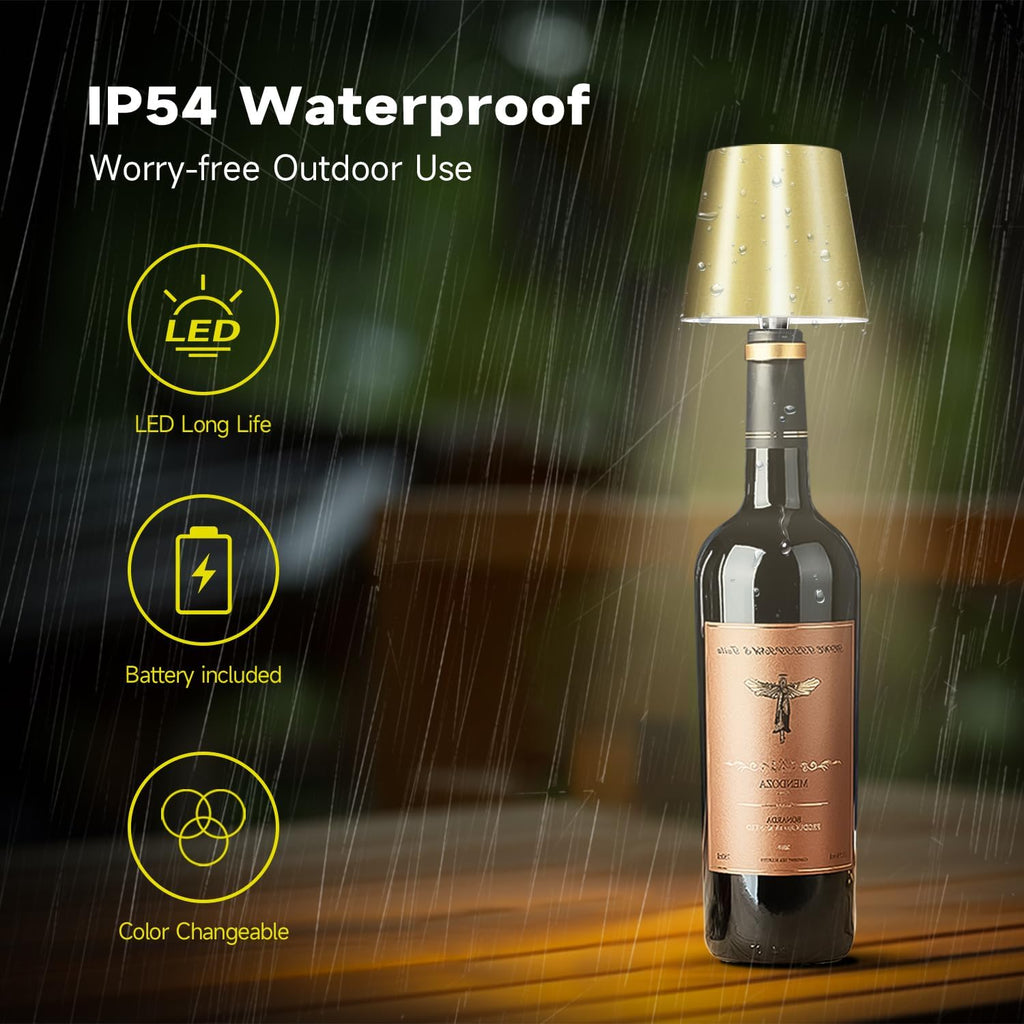 2025 New Wireless Bottle Lamp - LED Bottle Lights for Liquor & Wine Bottles