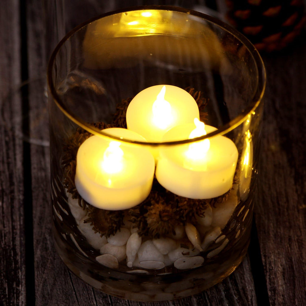 AGPTEK 100 Pack Tea Lights Flameless LED Candles