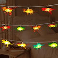 8LED Dinosaur String Lights for Boys Room Battery Operated Dinosaur Lights String Dino Light for Boys Kids Bedroom Decor Christmas Tree Decoration Party Garden Tent Wall