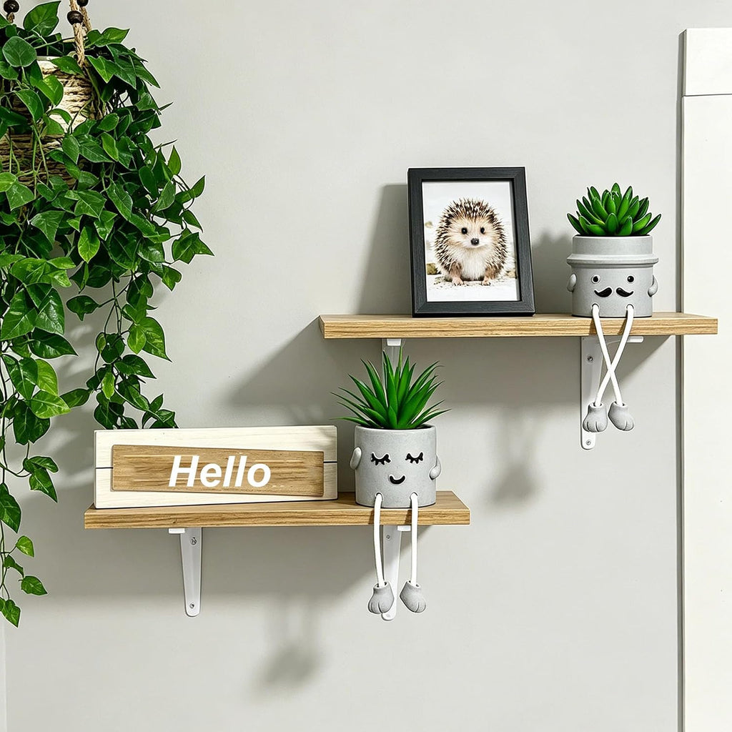 Fake Plant Artificial Succulent Plant with Mini Pot Tiny Decor Plant for Indoor Bathroom Windowsill Kitchen Office Desk Shelf Accessories 2PCS