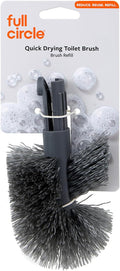 Full Circle Replacement Head for Scrub Queen Toilet Brush – Bathroom Cleaning Scrubber Refill