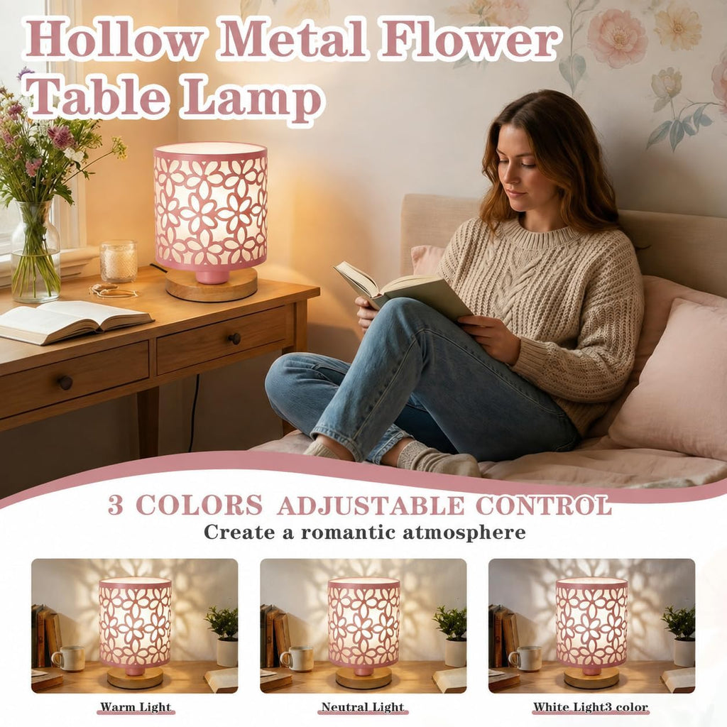 Pink Small Table Lamp