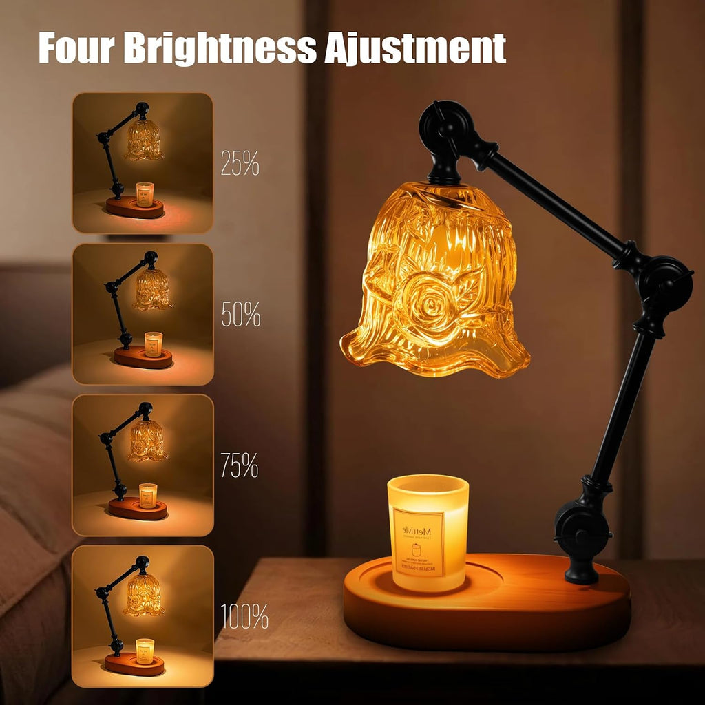 Candle Warmer Lamp Dimmable Wax Melting Warmer Adjustable Height
