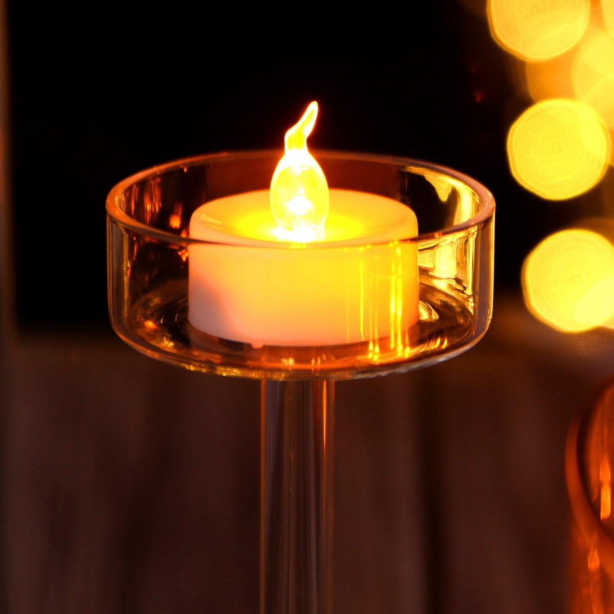 AGPTEK Timer Tealights, 24 Pack Flameless LED Candles