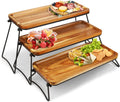 Manspdier 3 Tier Cupcake Stand and Towers Large Serving Tray for Party