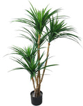 Pure Garden Tropical Yucca Plant Artificial Tree, 21” x 51”