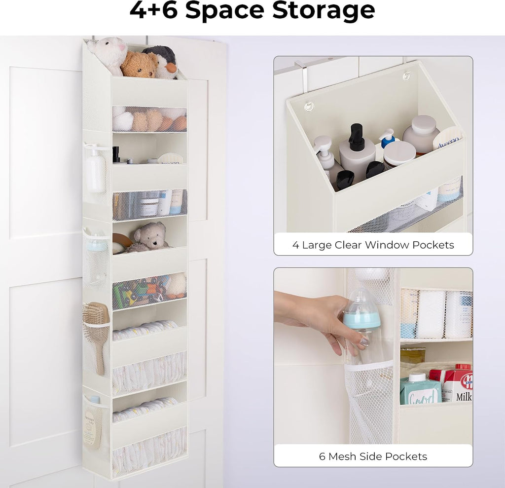 GRANNY SAYS Over the Door Organizer, 5-Shelf Behind the Door Storage
