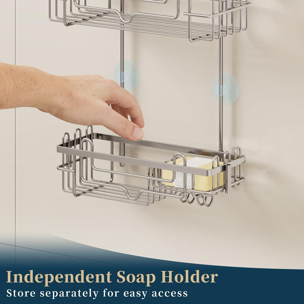 Consumest Over the Door Shower Caddy - for Bathroom Organizer&Storage