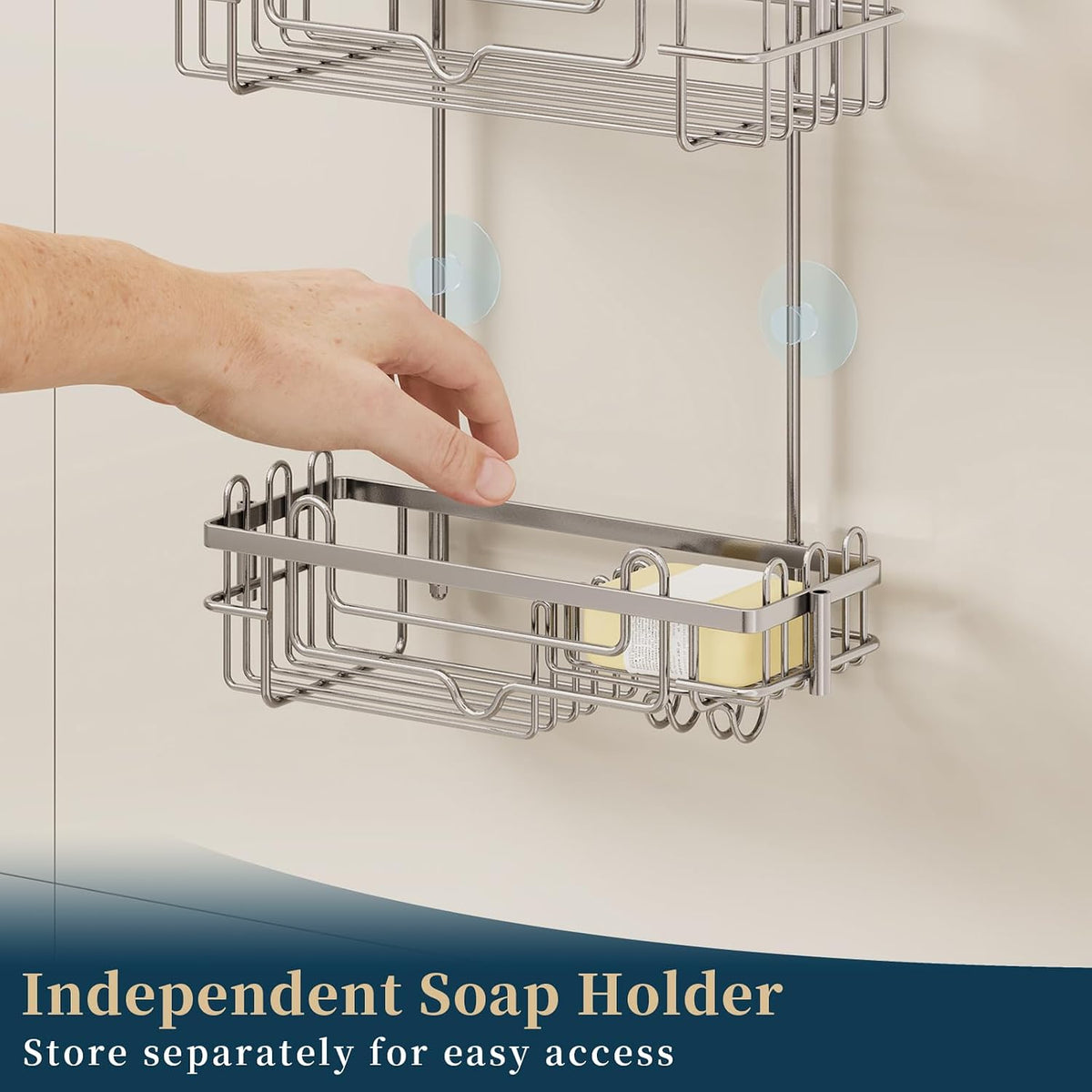 Consumest Over the Door Shower Caddy - for Bathroom Organizer&Storage