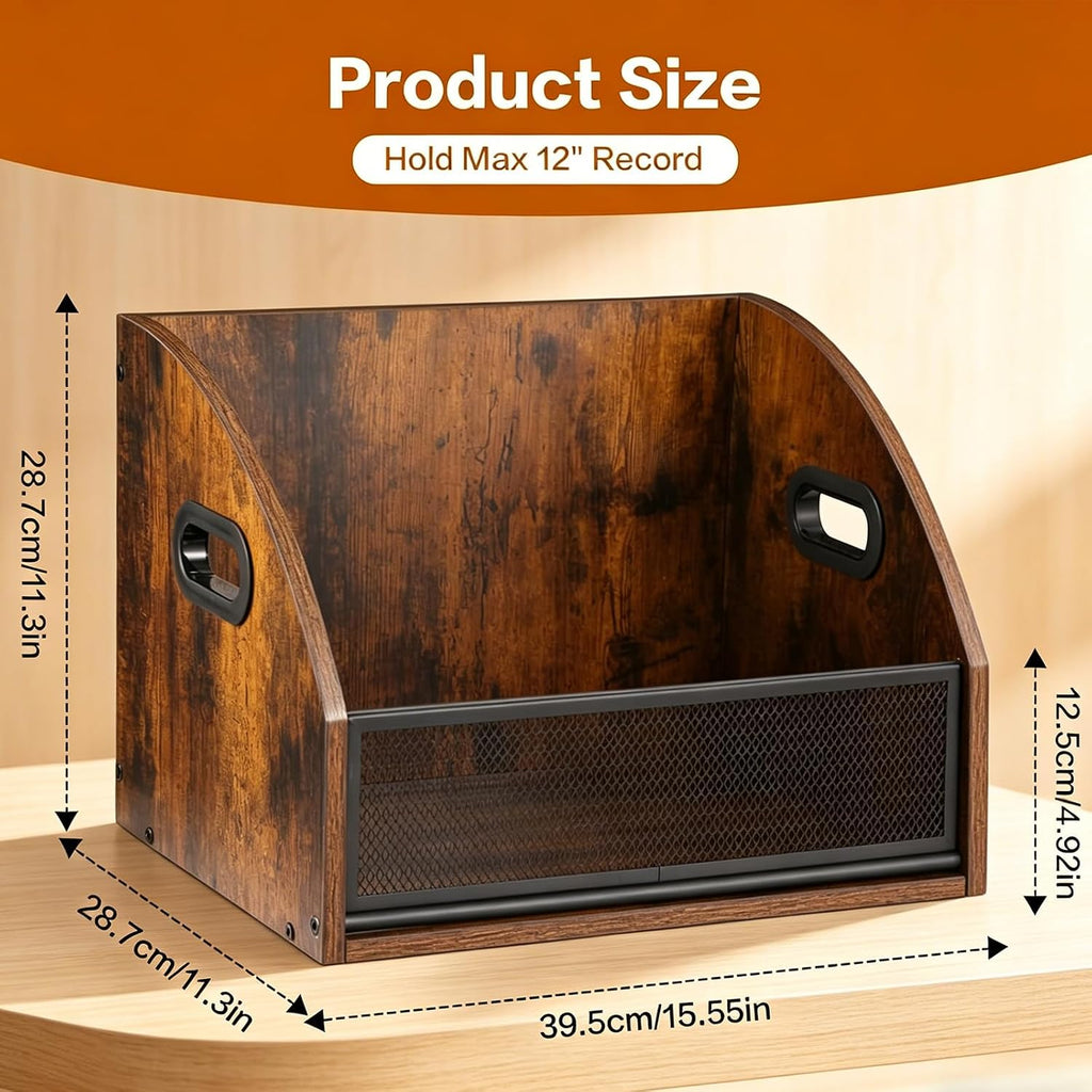 Extra Large Magazine Rack Floor, Farmhouse Magazine Holder,