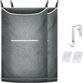 2Pcs XL Hanging Laundry Hamper,Over the Door Hamper Bag for Bathroom, Home.