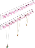 Heesch Necklace Holder, Wall Necklace Hanger, Acrylic Jewelry Organizer