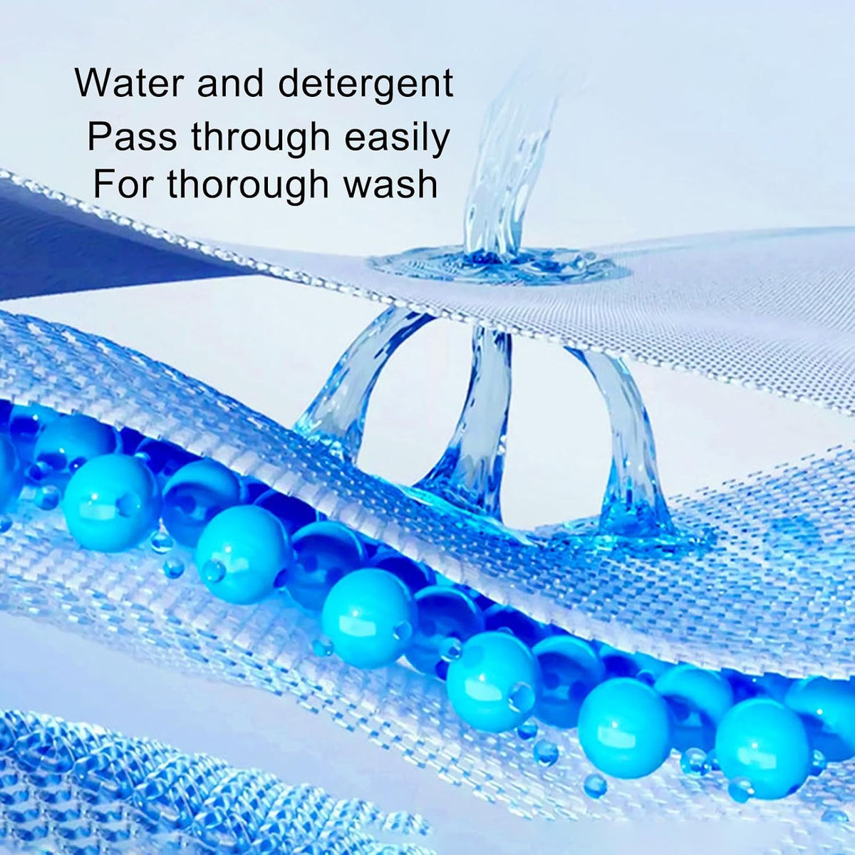 Mesh Laundry Bags for Washing Machine, Fine Mesh Delicates Bags 3 Pack Travel Storage Organize Bag for Clothes, Zippered Garment Wash Bag (XL L M