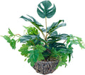 AlphaAcc 15” Artificial Monstera Plant for Indoor Home Decor