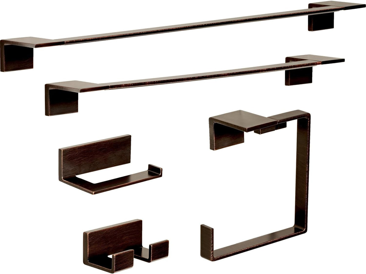 Delta Single Post Toilet Paper Holder | Venetian Bronze | Wall Mount | Vero Bathroom Accessories