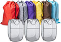 Pop Up Hampers 3 Pack with Laundry Bags 6 Pack, Varied Colors