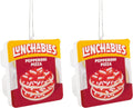 Hallmark Kraft Christmas Ornaments (Lunchables Pepperoni Pizza) Set of 2